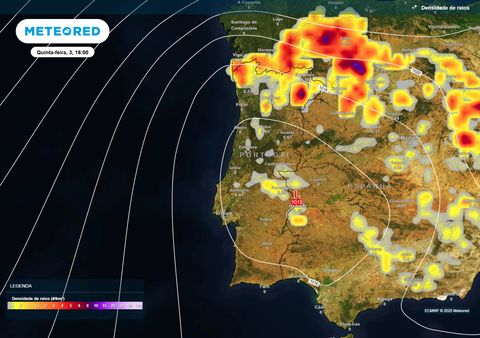 Calor e trovoada farão parte dos próximos dias em Portugal