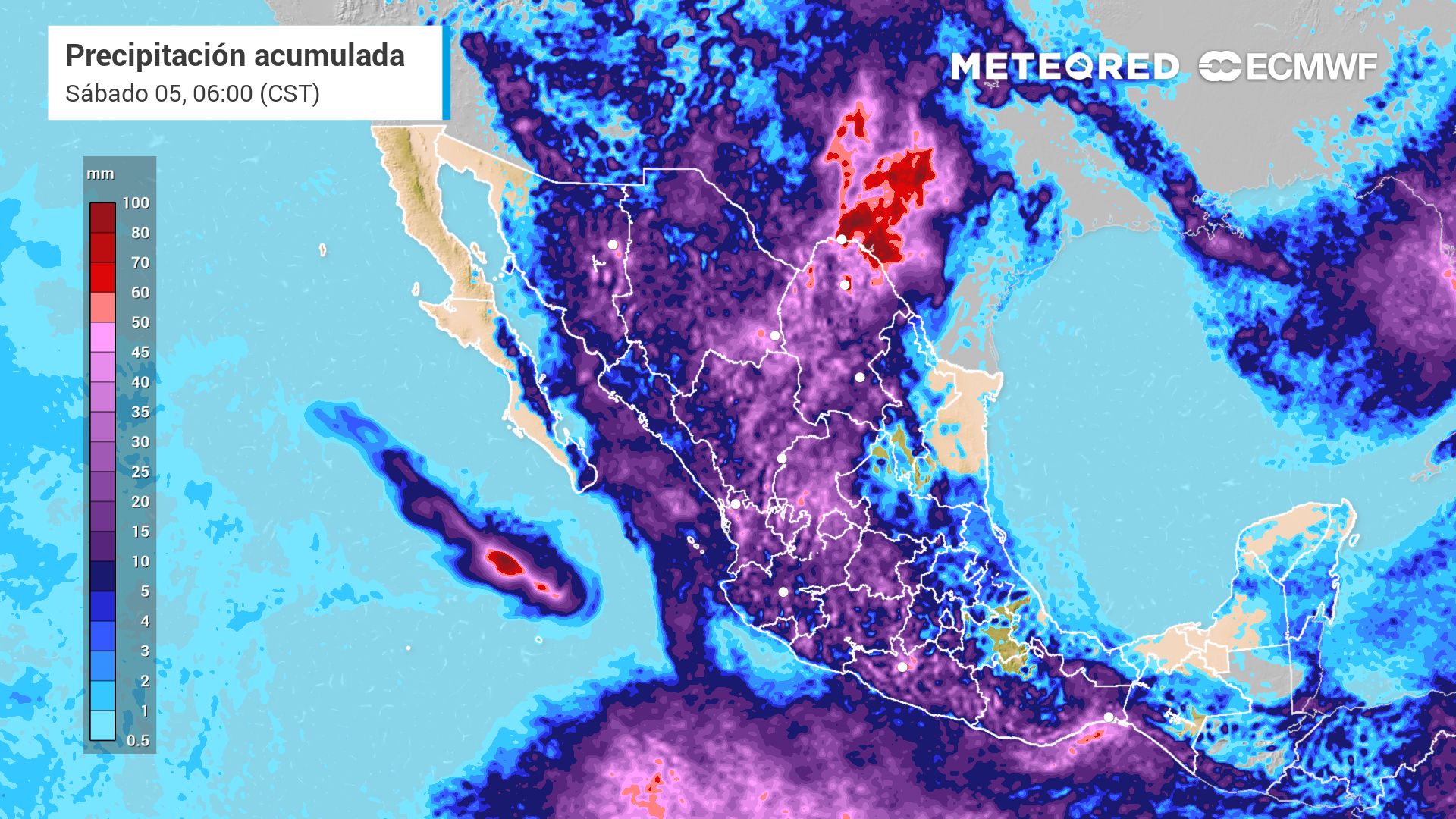 El huracán Flossie y el Monzón Mexicano originan lluvias muy fuertes en México: Noroeste y Norte los más afectados. Noticias en tiempo real