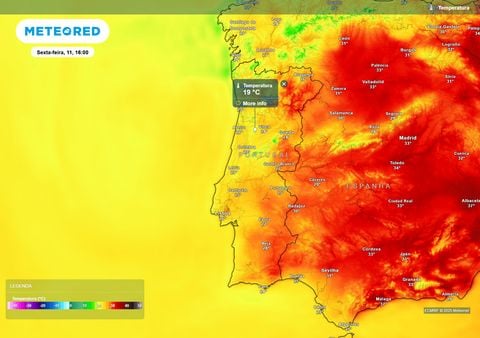 Descida das temperaturas e instabilidade à vista em Portugal