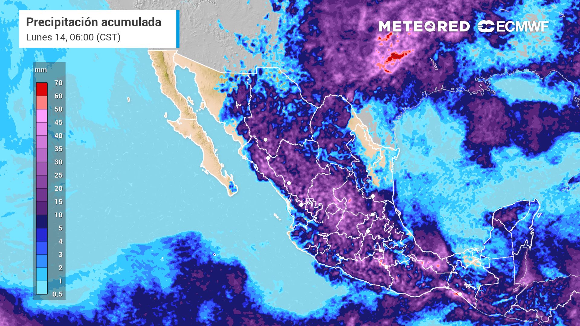 Este sábado la onda tropical 11 y el monzón mexicano dejarán tormentas sobre México . Noticias en tiempo real