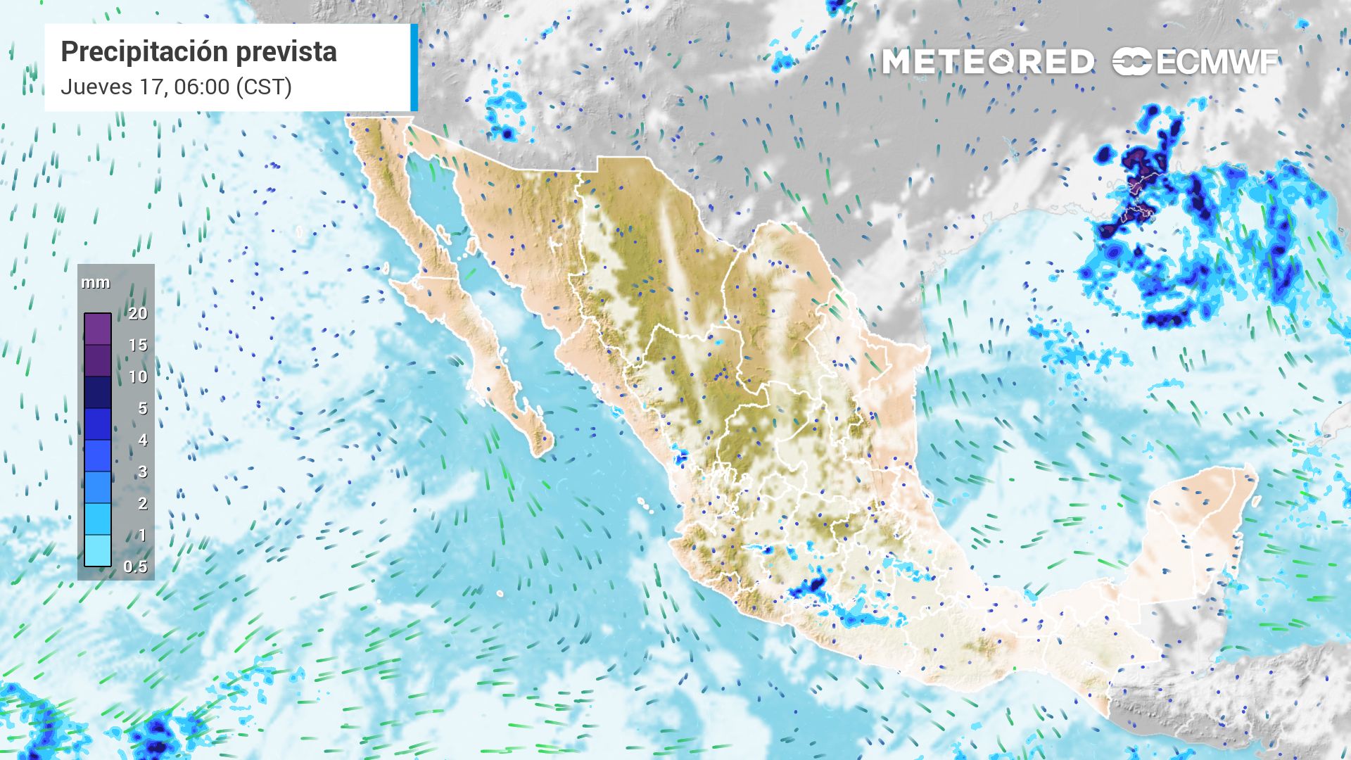 ¿Dónde va a llover en esta semana en México? Aquí el pronóstico con el meteorólogo Juan Antonio Palma. Noticias en tiempo real