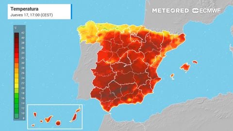 Este jueves las temperaturas bajarán en varias comunidades