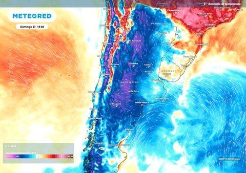 Frío y humedad ganan terreno en el centro de Argentina: se anticipa aire polar para estos días