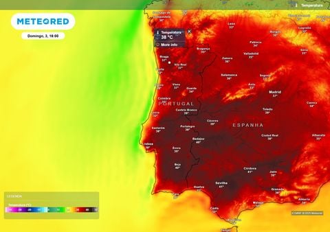 Onda de calor em Portugal com temperaturas acima dos 40ºC
