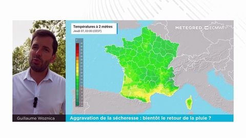 Aggravation de la sécheresse : bientôt le retour de la pluie ?