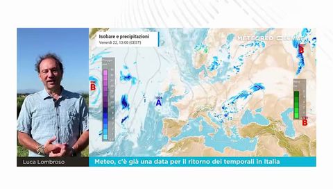 Meteo, c'è già una data per il ritorno dei temporali in Italia