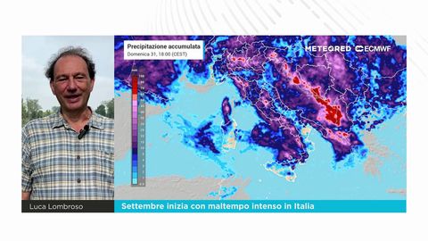 Settembre inizia con maltempo intenso in Italia