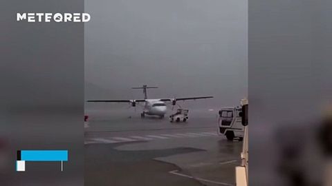 ¡Un sistema convectivo causa estragos en Córcega, Francia! Se registraron ráfagas de viento de más de 140 km/h y lluvias muy fuertes