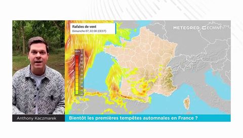 Bientôt les premières tempêtes automnales en France ?