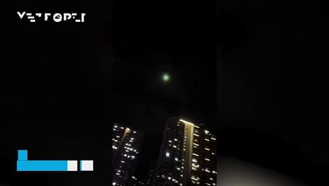 ¡Un bólido ilumina el cielo en Fujian, China!