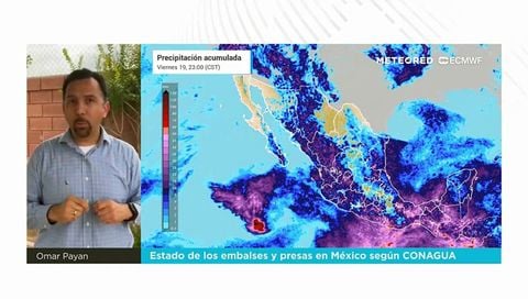 Estado de los embalses y presas en México según CONAGUA