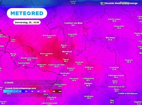 Wettersturz mit Starkregen- Hochwasser möglich!