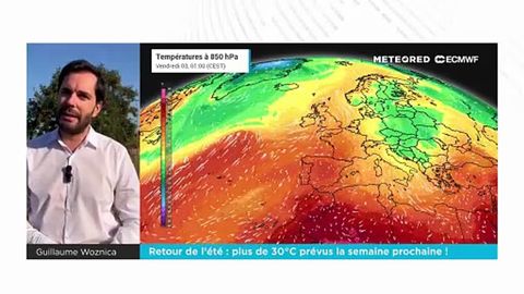 Retour de l’été : plus de 30°C prévus la semaine prochaine !