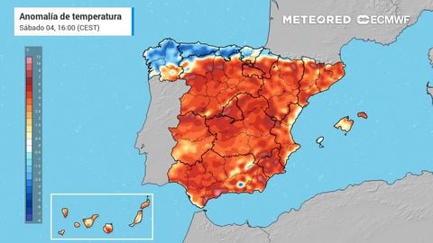 Primer sábado de octubre con 30 ºC o más en varias capitales
