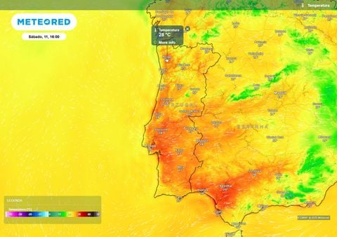 Temperaturas aumentam e chuva pode regressar a Portugal