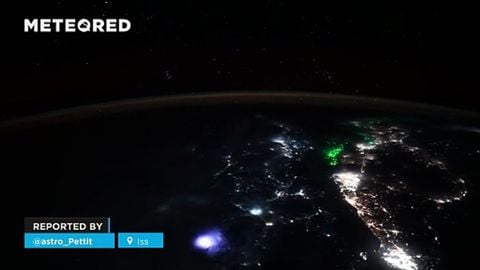Espectacular vista del sudeste asiático desde la ISS Las luces de la ciudad, los incendios y las tormentas dieron lugar a un espectáculo impactante