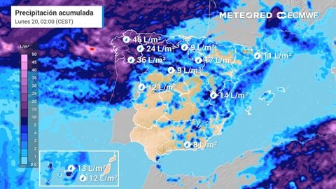 Este domingo un frente dejará lluvias en varias comunidades