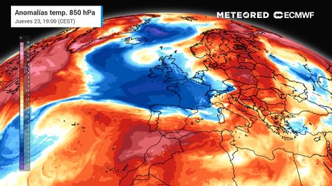 El fin de semana una masa de aire polar irrumpirá en España