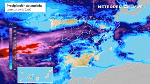 Este fin de semana se reactivarán las lluvias en España