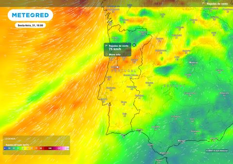 Portugal: vem aí chuva, vento e temperaturas mais baixas