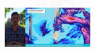 Se prevé una semana más con tormentas fuertes en Argentina