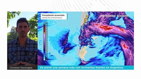 Se prevé una semana más con tormentas fuertes en Argentina