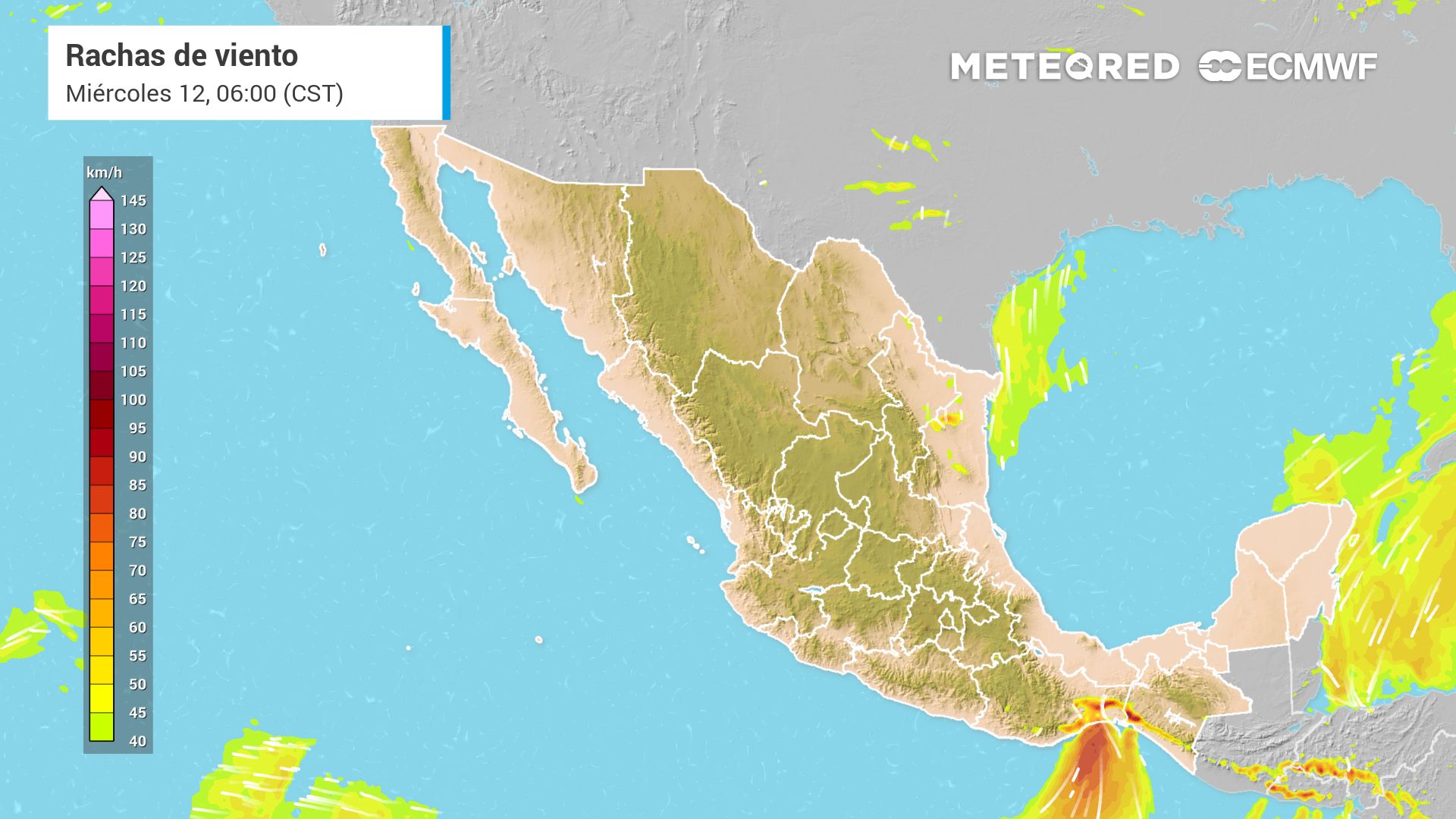 Frente frío número 13 y su masa de aire ártica, pegarán con fuerza en la Península de Yucatán.. Noticias en tiempo real