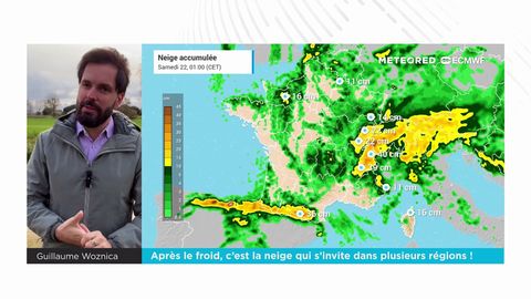 Après le froid, c’est la neige qui s’invite dans plusieurs régions !