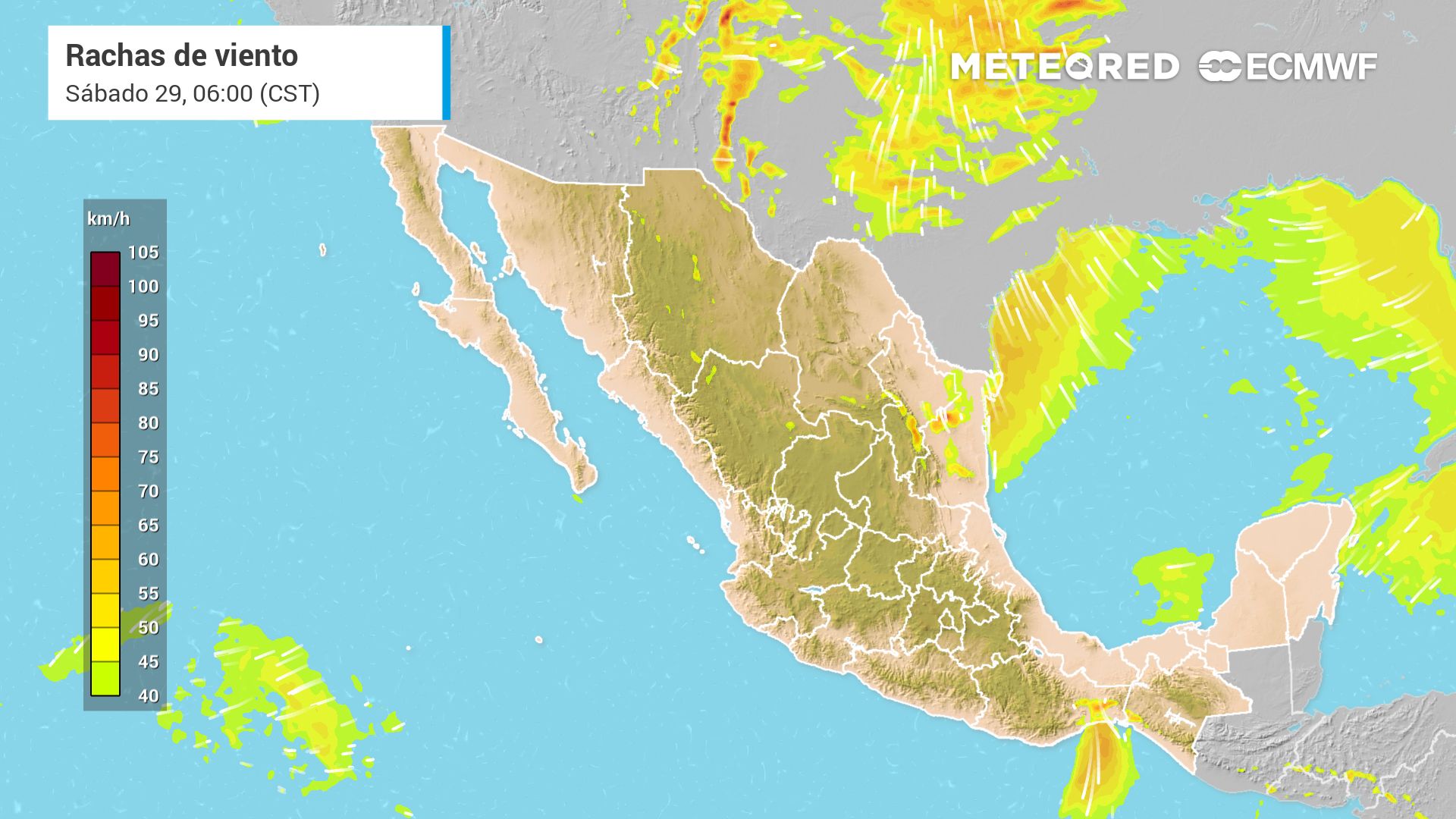 Mañana, jueves 27 de noviembre, México sufrirá tormentas intensas: en al menos 3 estados hasta 100 mm. Noticias en tiempo real
