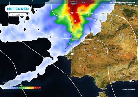 Este sábado, 29 prevê-se chuva nestas regiões de Portugal