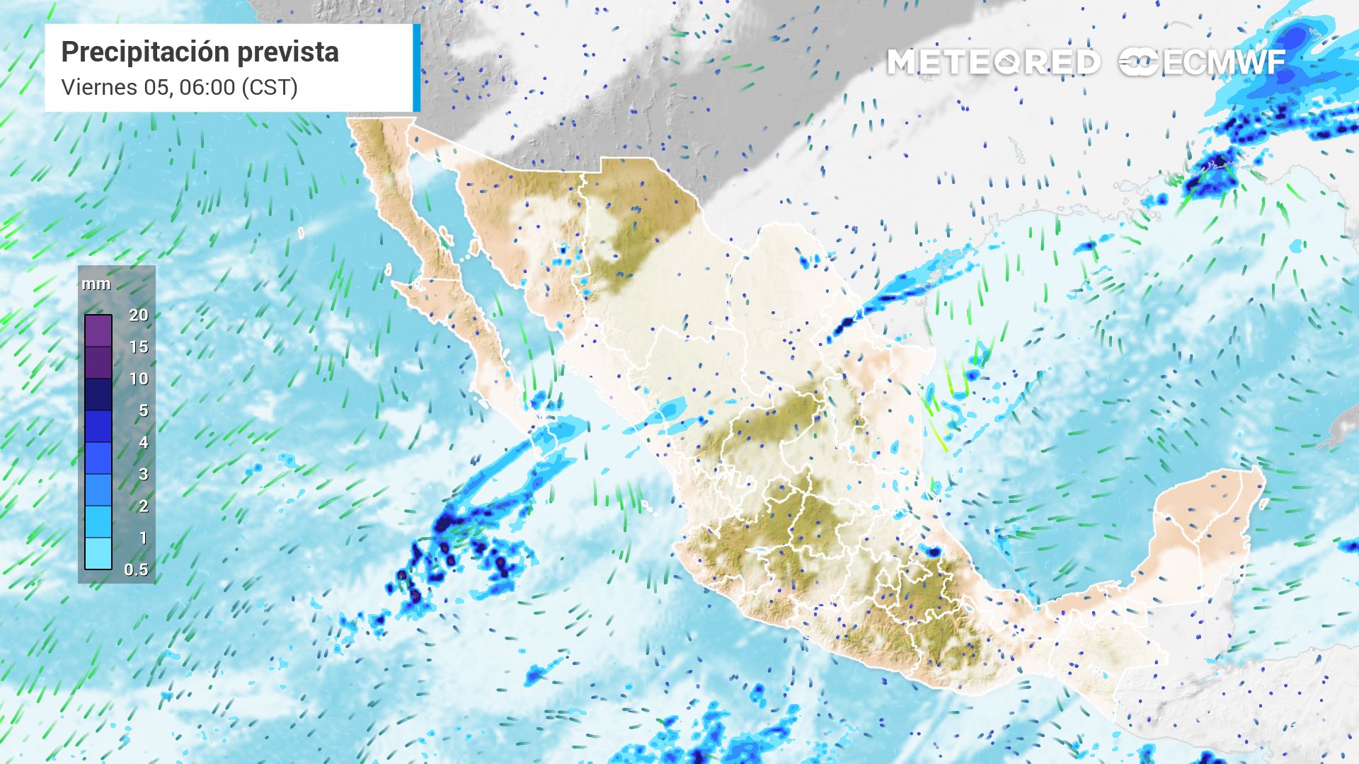 Mañana, miércoles 3 de diciembre, México sufrirá lluvias fuertes: en al menos 4 estados esperan hasta 50 mm. Noticias en tiempo real