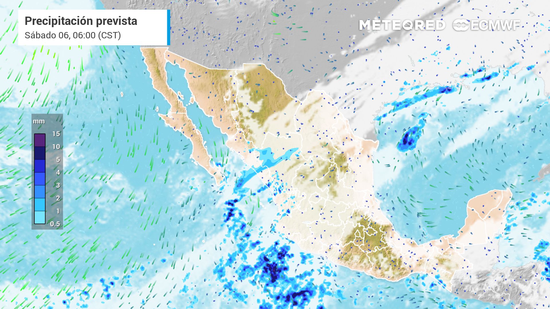 El tiempo en México este fin de semana: condiciones invernales extendiéndose con lluvias, viento y frío. Noticias en tiempo real