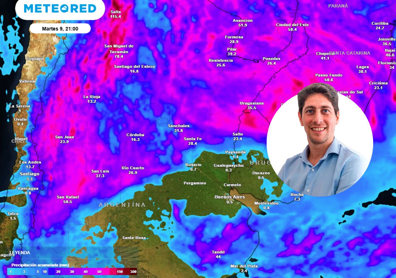 Tras el calor excesivo, llegan tormentas fuertes el fin de semana