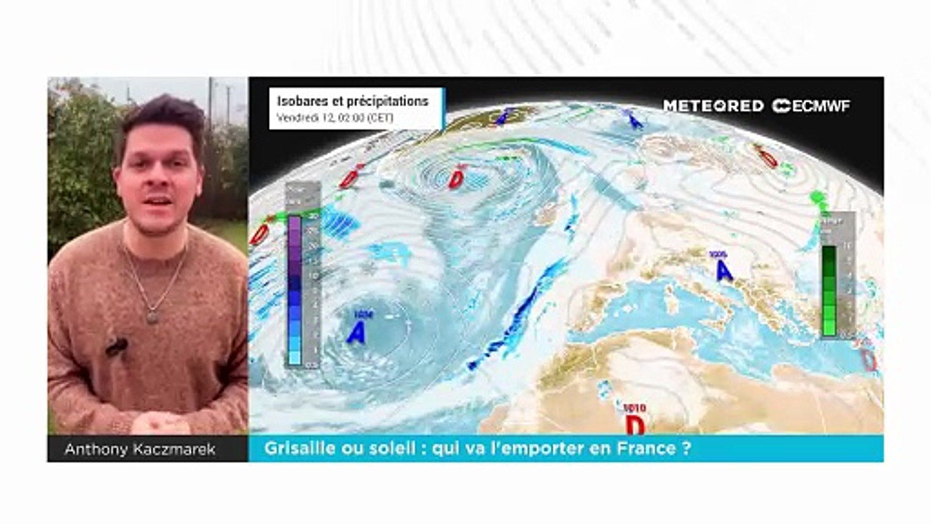 Grisaille ou soleil : qui va l'emporter en France ?