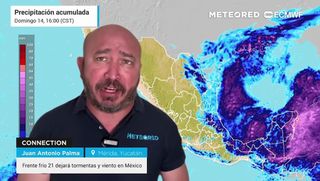 Frente frío 21 dejará tormentas y viento en México