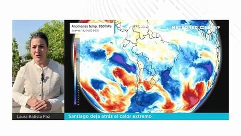 Santiago deja atrás el calor extremo