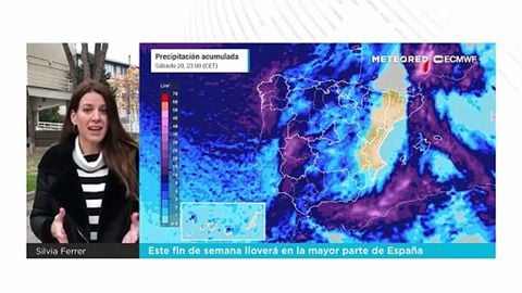 Este fin de semana lloverá en la mayor parte de España