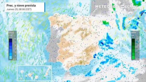 En estas comunidades habrá que sacar el paraguas en Navidad