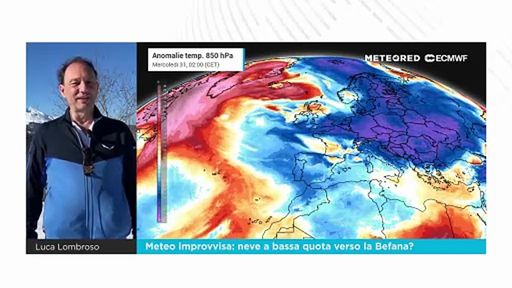 Verso una svolta meteo improvvisa: neve a bassa quota verso la Befana?