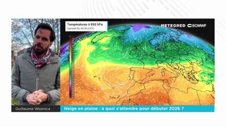 Neige en plaine : à quoi s'attendre pour débuter 2026 ?