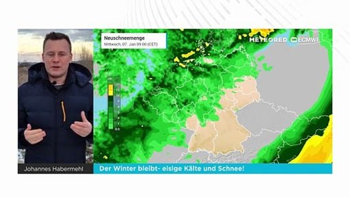 Der Winter bleibt- eisige Kälte und Schnee!