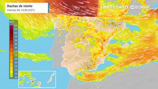 Goretti dejará un temporal de lluvia, viento y mar