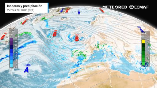 Ingrid dejará un temporal de lluvia, nieve y viento