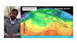 Retour de l’hiver de manière fracassante en France la semaine prochaine ?
