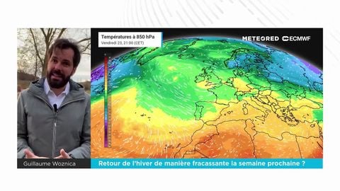Retour de l’hiver de manière fracassante en France la semaine prochaine ?