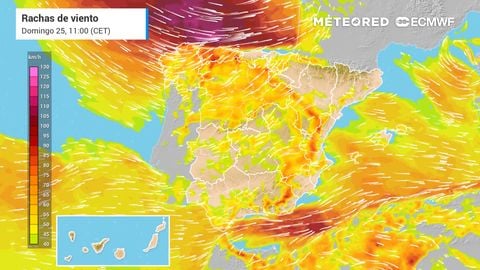 Fin de semana con vientos fuertes en muchas comunidades
