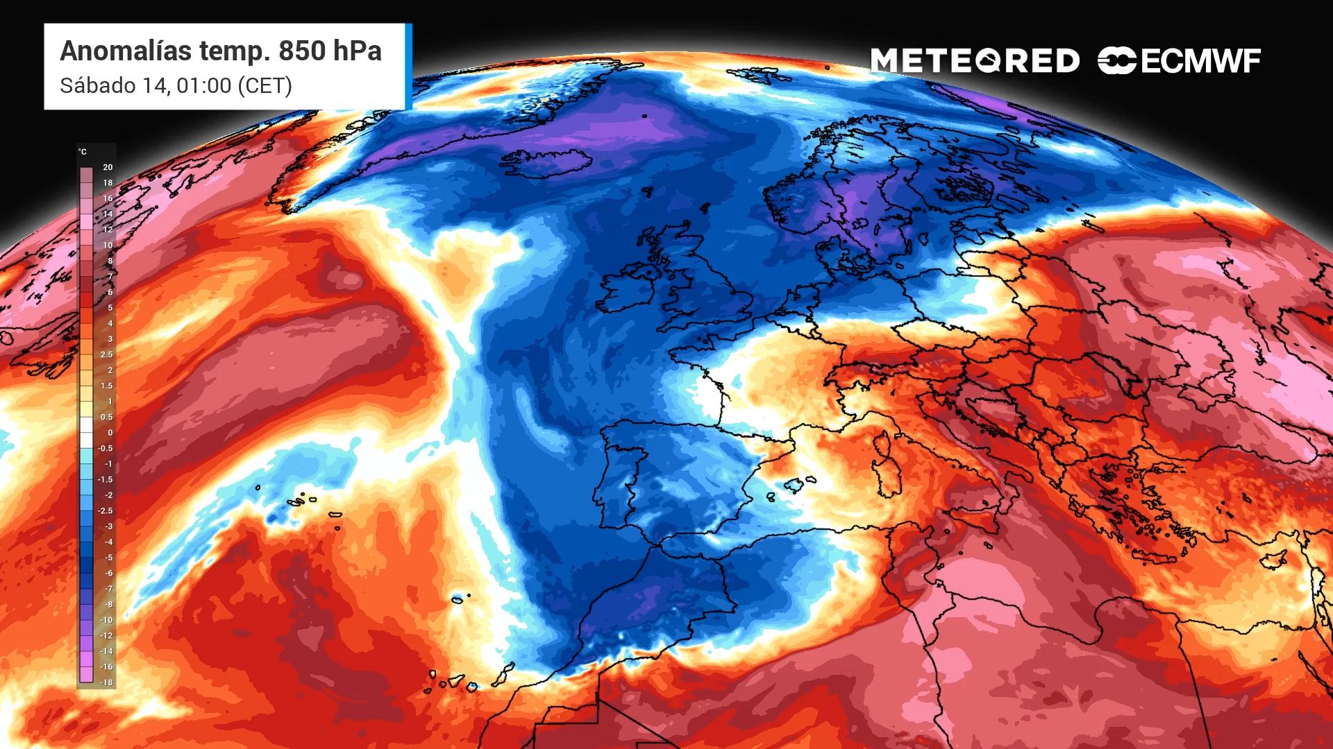Tras el paso de Nils llegará una masa de aire ártico a España