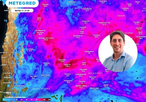 Alerta por tormentas y marcado alivio térmico en Argentina