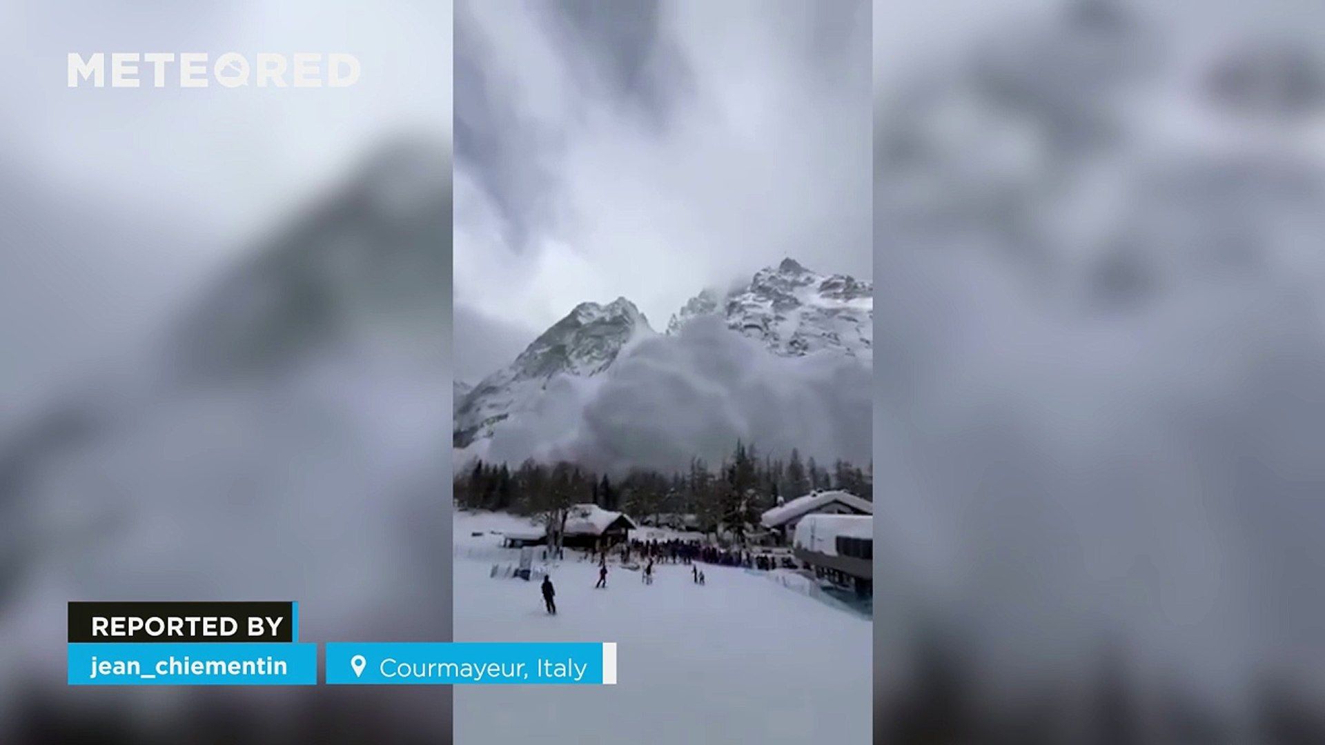 Una avalancha sorprendió a esquiadores el 17 de febrero en Courmayeur, Italia, en medio de una semana marcada por alta inestabilidad del manto nivoso en los Alpes.El blanco no siempre es silencio y c
