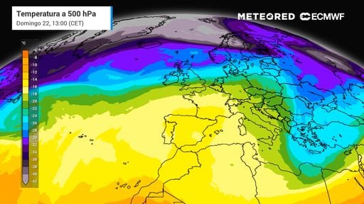 Después de Pedro se impondrá una dorsal anticiclónica sobre España